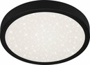 Bild 1 von Di-Ka LED Deckenleuchte Runa schwarz mit Sternencover, Metallrahmen schwarz