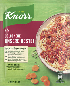 Knorr Fix Bolognese Unsere Beste! 38 g
