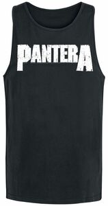Pantera Logo Tank-Top schwarz