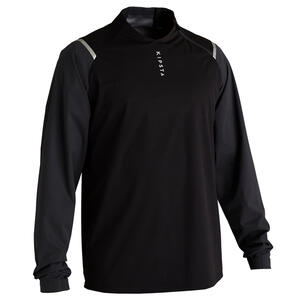 Sweatshirt T500 wasserdicht Erwachsene schwarz