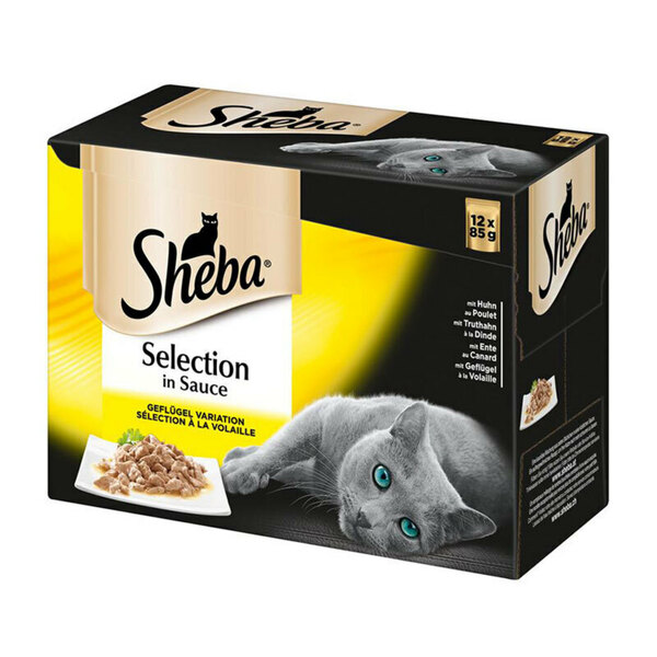 Bild 1 von Sheba Selection in Sauce 12x85g Geflügel Variation