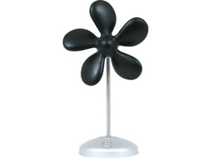 SONNENKÖNIG 10500811 Flower Fan Tischventilator Schwarz (9 Watt)