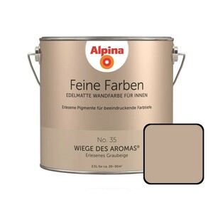 Alpina Feine Farben No. 35 Wiege des Aromas 2,5L erlesenes graubeige, edelmatt
