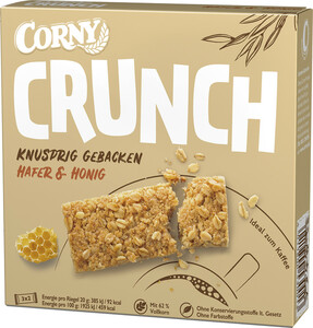 Corny Crunch Hafer & Honig Riegel 6x 20 g