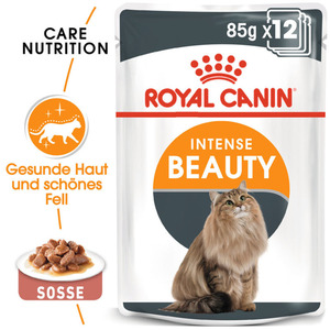 Royal Canin Intense Beauty 12x85g in Soße