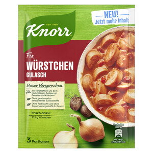 Knorr Fix Würstchen Gulasch 44G