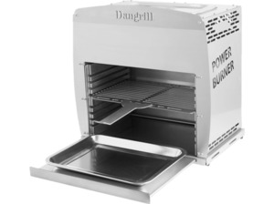 DANGRILL 88171 Power Burner Pro Gasgrill, Weiß (8400 Watt)