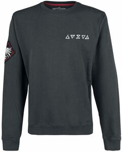 The Witcher Symbol Sweatshirt anthrazit