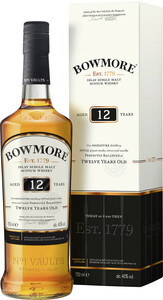 Bowmore Whisky 12 Jahre 40% GP 0,7L
