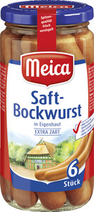 Meica 6 Saft-Bockwürste 380 g