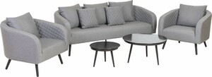 Primaster Lounge Sofa-Set Benirras inkl. Zierkissen