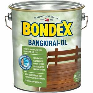 Ppg-bondex - Bondex Bangkirai Öl UV-Schutz Wetterschutz, 4 Liter