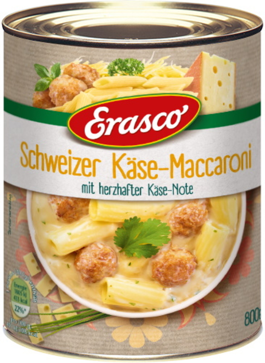 Bild 1 von Erasco Schweizer Käse-Maccaroni 800G