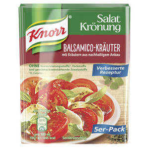 Knorr Salatkrönung Balsamico-Kräuter 5x 11 g