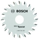 Bild 1 von Bosch Kreissägeblatt Special Ø 65 mm, Bohrung Ø 15 mm