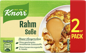 Knorr Rahm Soße für 2x 250ML 68G