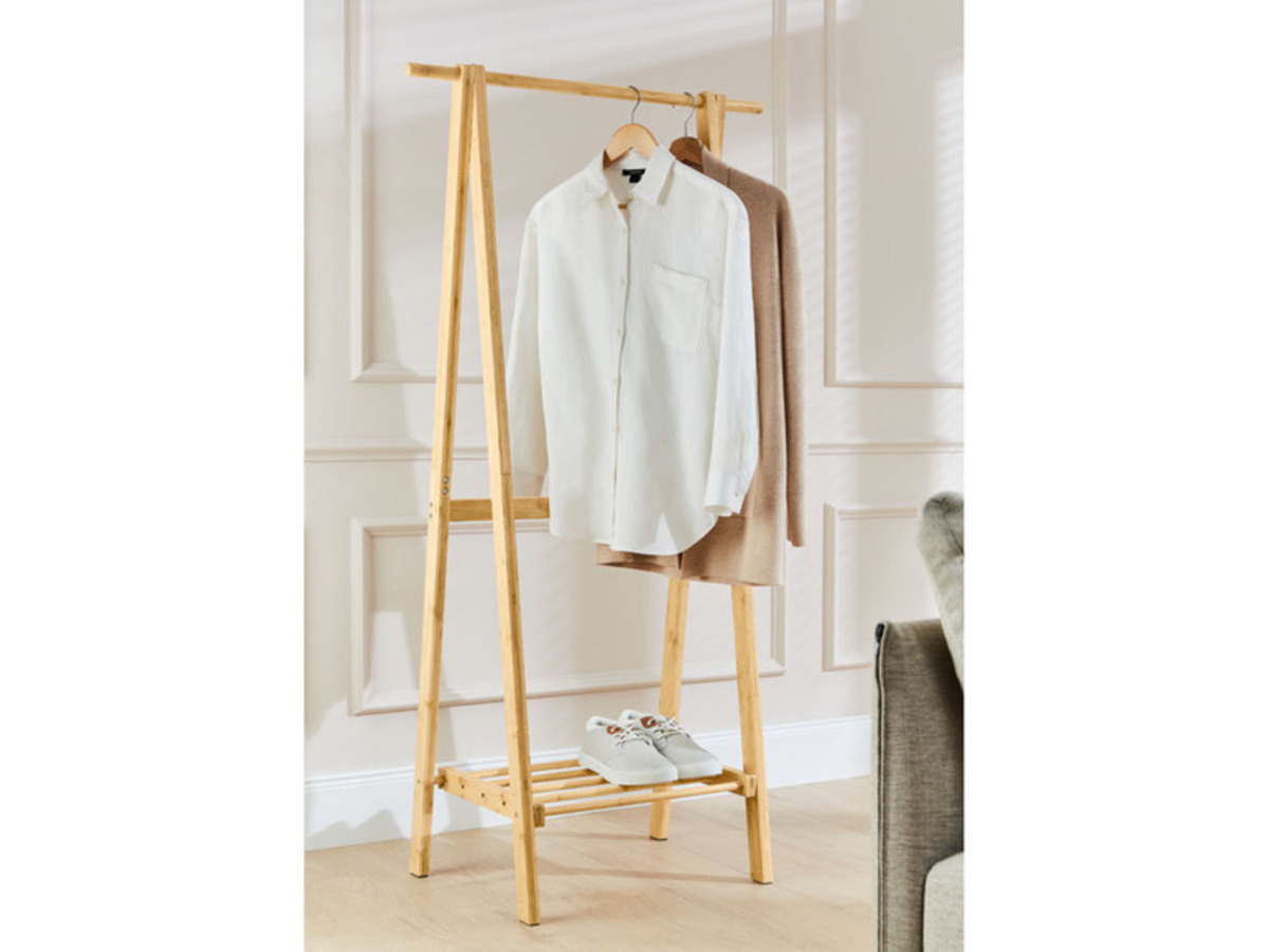 Bild 2 von LIVARNO home Garderobenständer, aus massivem Bambus