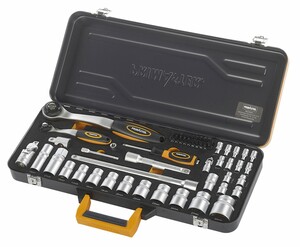 Primaster Mechaniker-Steckschlüssel-Set 55 teilig, 6,35 mm (1/4) und 12,7 mm (1/2")"