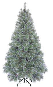 Tarrington House Künstlicher Weihnachtsbaum mit Reif, 180 x ø 112 cm