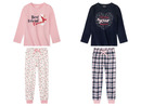 Bild 1 von lupilu Kleinkinder Mädchen Pyjama aus reiner Baumwolle