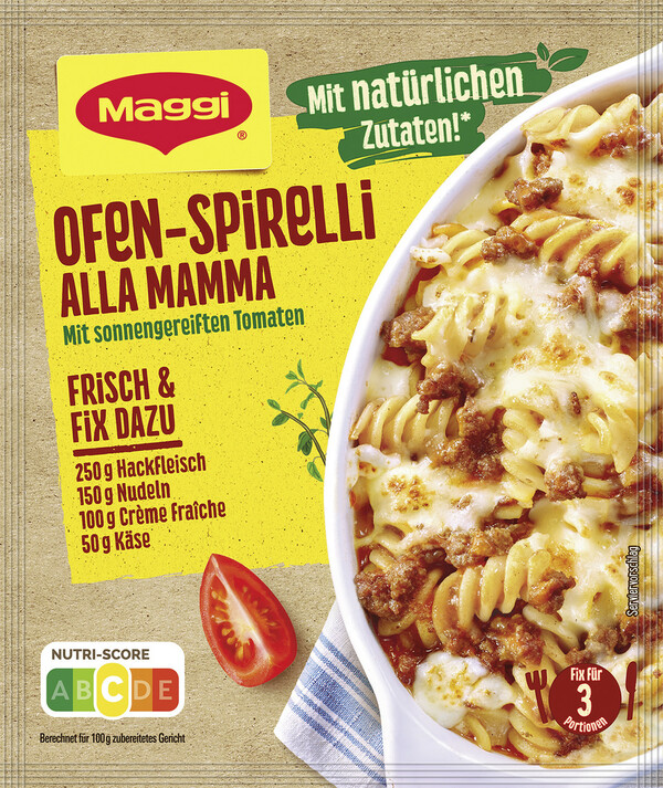 Bild 1 von Maggi Ofen-Spirelli Alla Mamma 43G
