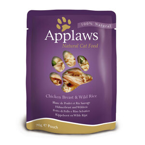 Applaws Adult 12x70g Hühnerbrust & Wild Reis