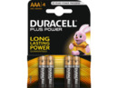 Bild 1 von DURACELL Plus Power AAA Micro Batterie, Alkaline, 1.5 Volt 4 Stück
