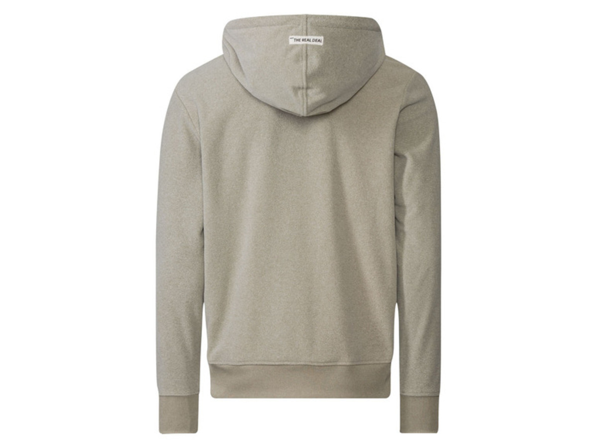 Bild 3 von LIVERGY Herren Fleecepullover mit Kapuze und Bindeband