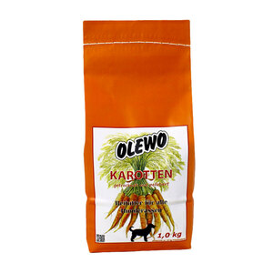 Olewo Karotten Pellets für Hunde 1kg