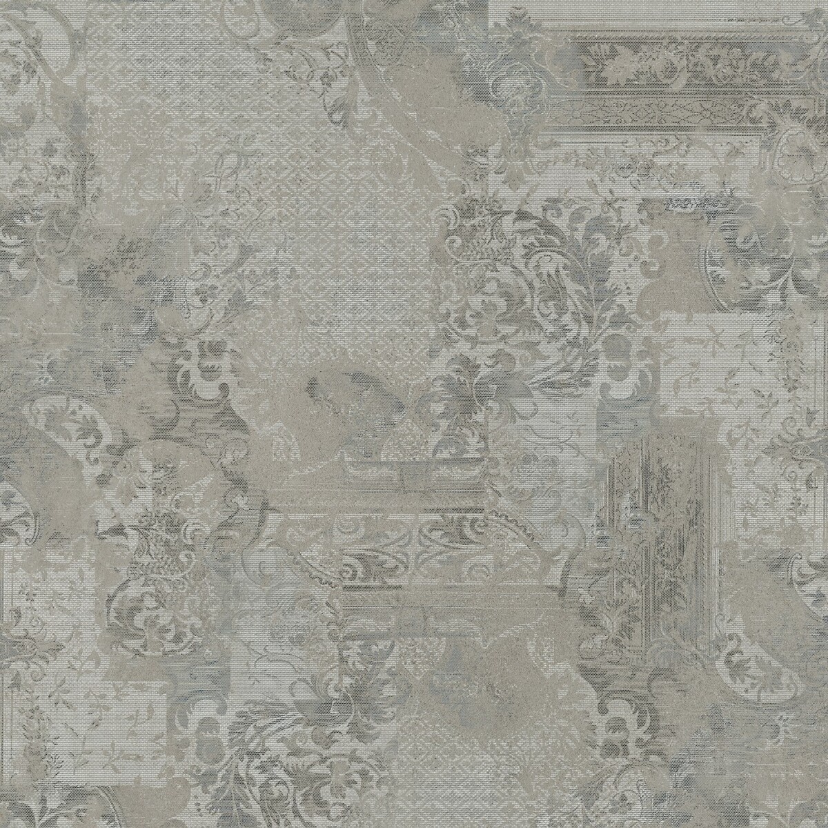 Bild 1 von Feinsteinzeug Carpet grigio Rett.60x60cm,Abr.V,KT=1,86m²
, 
grau, 60 x 60 cm