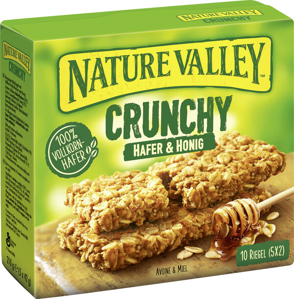 Bild 1 von Nature Valley Crunchy Hafer & Honig Riegel 5x 42 g