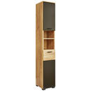 Bild 1 von MID.YOU HOCHSCHRANK Schwarz Eiche Artisan