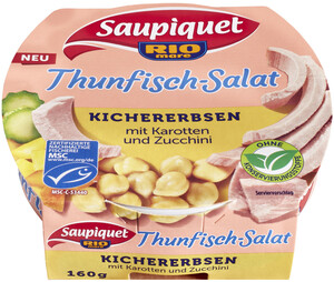 Saupiquet Thunfisch-Salat Kichererbsen 160G