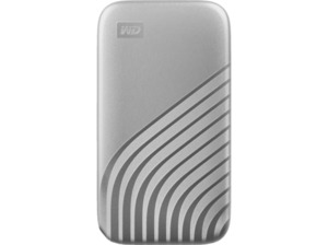 WD My Passport™ Festplatte, 1 TB SSD, 2,5 Zoll, extern, Silber