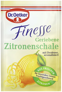 Dr.Oetker Finesse Geriebene Zitronenschale 3x6G