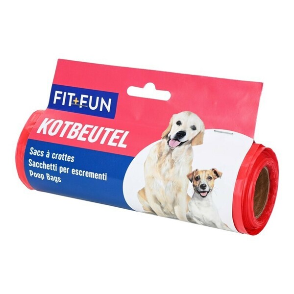 Bild 1 von FIT+FUN Hundekotbeutel mit Schlaufen 50stk.