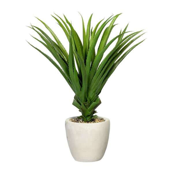 Bild 1 von Kunstpflanze Palma im Zementtopf, ca. 85cm