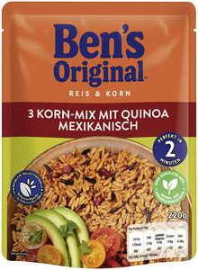 Ben's Original Reis & Korn 3-Korn-Mix mit Quinoa mexikanisch 220G