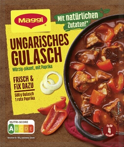 Maggi Idee für Ungarisches Gulasch 56 g