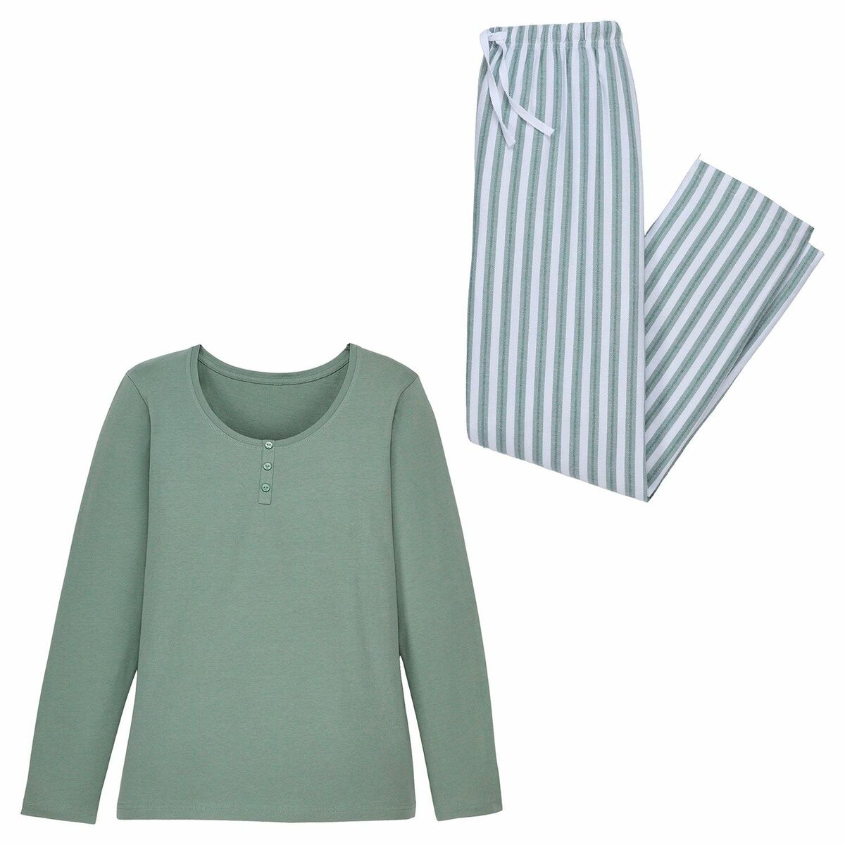 Bild 2 von BLUE MOTION Damen Flanell-Pyjama