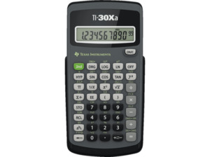 TEXAS TI-30Xa Taschenrechner