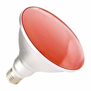 Ledkia - LED-Lampe E27 PAR38 15W Waterproof IP65 Rotes Licht Rot