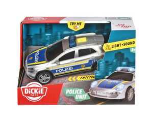 Dickie Toys Auto Police Unit 15 cm Maßstab 1:32 3fach