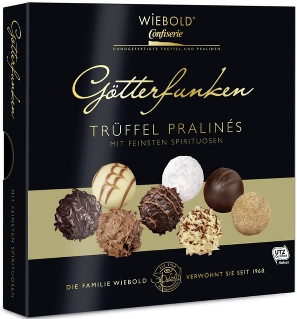 Bild 1 von Wiebold Götterfunken Trüffel Pralines 200 g