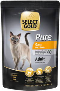 SELECT GOLD Pure Adult 12x85g Gans