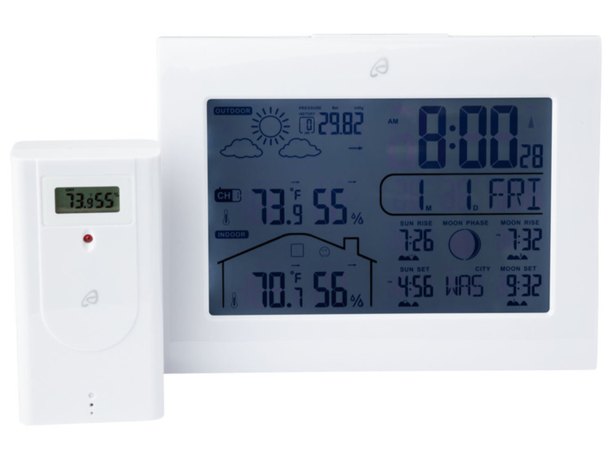 Bild 2 von AURIOL® Design-Funkwetterstation, mit Außensensor