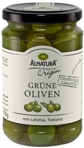 Alnatura Origin Bio Grüne Oliven 310G