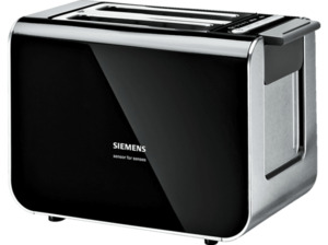 SIEMENS TT86103 sensor for senses Toaster Anthrazit (860 Watt, Schlitze: 2)