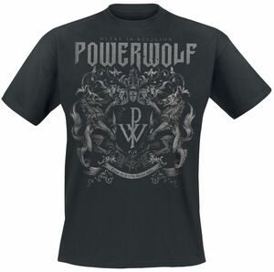 Powerwolf Crest - Metal Is Religion T-Shirt schwarz