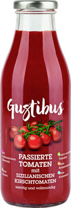 Gustibus Passierte Tomaten mit sizilianischen Kirschtomaten 520G